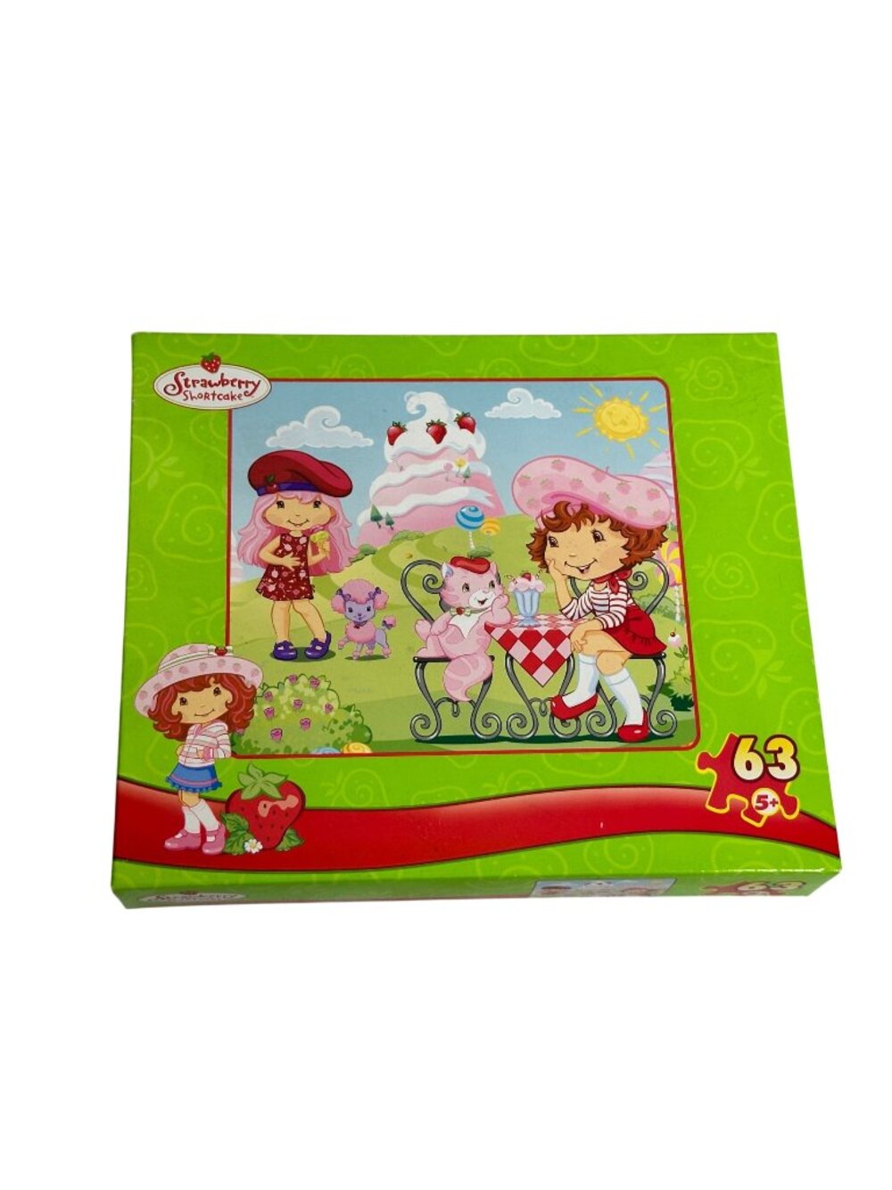 Vintage Strawberry Shortcake 63 Piece Puzzle for Kids 5+
